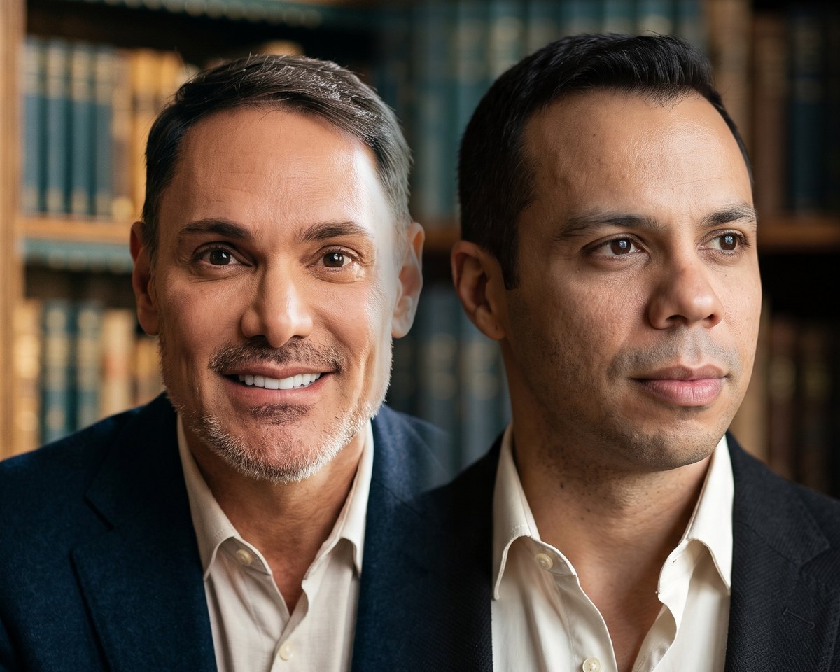 Pe. Fábio Marinho e Deivid Oliveira